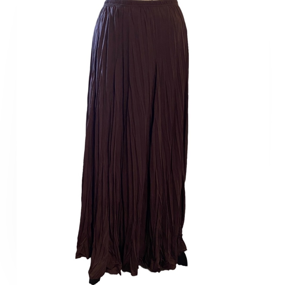Roz& Ali pleaded maxi skirt size M